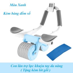 🔥 Thanh Lý Xả Kho | Con Lăn Tập Cơ Bụng 2 Bánh Trợ Lực Tự Động Kéo Về(Màu Vàng Cam ) Nhanh tay kẻo hết 7