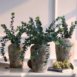 Cụm lá TÁO MỐC DÀI 75cm giống thật 99% 7