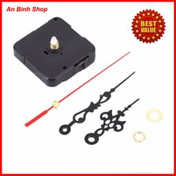 Bộ Máy Kim Đồng Hồ Treo Tường Kim Đen Và Kim Trắng - Phụ Kiện Thay Thế, Tự Làm Đồ Handmade DIY Độc Đáo 1