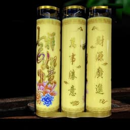 1 đôi - cặp nến bơ 168 giờ - nến bơ cao cấp xinxin hong cháy 7 ngày 7