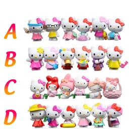 Set 6 mô hình Hello Kitty siêu dể thương 2