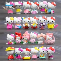 Set 6 mô hình Hello Kitty siêu dể thương 1