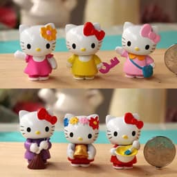 Set 6 mô hình Hello Kitty siêu dể thương 5