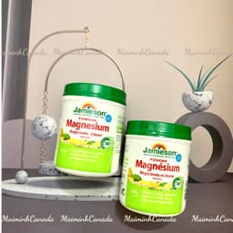(Bill Canada) Bột Magnesium Bisglycinate Jamieson Canada; Date 2027 4