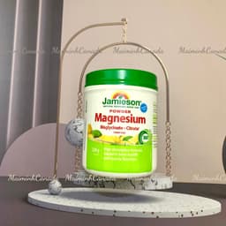 (Bill Canada) Bột Magnesium Bisglycinate Jamieson Canada; Date 2027 2