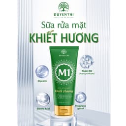 Sữa Rửa Mặt Khiết Hương M1B5 Duyên Thị 180ml - Sữa rửa mặt tạo bọt sẵn Duyên Thị Sạch sâu, kiềm dầu, ngăn ngừa mụn 180ml 8