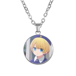 Vòng cổ Oshi no ko Đứa con của thần tượng in hình anime chibi xinh xắn phụ kiện trang sức 4