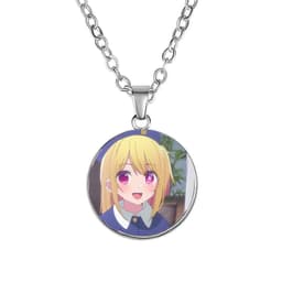 Vòng cổ Oshi no ko Đứa con của thần tượng in hình anime chibi xinh xắn phụ kiện trang sức 5
