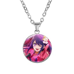 Vòng cổ Oshi no ko Đứa con của thần tượng in hình anime chibi xinh xắn phụ kiện trang sức 6