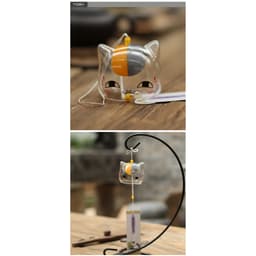 Chuông Gió Furin Nyanko Sensei Hữu Nhân Sổ Natsume Yuujinchou Mèo Madara Thủy Tinh Handmade Anime Nhật Bản Quà Tặng 4