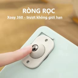Bộ 4 Bánh Xe Di Chuyển Thùng Hộp Dán Xoay 360 Độ Tiện Dụng 4.5x2.7cm 3