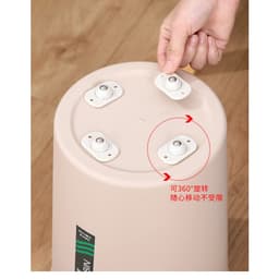 Bộ 4 Bánh Xe Di Chuyển Thùng Hộp Dán Xoay 360 Độ Tiện Dụng 4.5x2.7cm 6