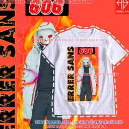 Áo thun Error Sans 606 - Pháp Sư Gangster  Vải Thái -In Theo Yêu Cầu F566 Kanghyshop 1