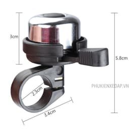 Chuông xe đạp thể thao, Chuông đồng có âm thanh vang lớn CX02 5