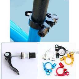 Khóa cốt yên xe đạp , chốt yên hợp kim nhôm cao cấp lực khóa chắc chắn Mã KCY 8