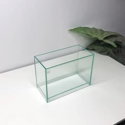 Bể Cá Nâng Đáy Mini Kích Thước 20x10x15cm Nâng Đáy 2cm | RF Aquarium 3