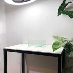 Bể Bán Cạn Mini 20x20x8cm Nâng Đáy 2cm | RF Aquarium 2