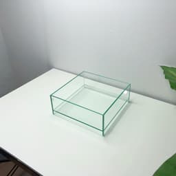 Bể Bán Cạn Mini 20x20x8cm Nâng Đáy 2cm | RF Aquarium 9