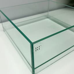 Bể Bán Cạn Mini 20x20x8cm Nâng Đáy 2cm | RF Aquarium 8