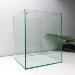 Bể Cá Mini 20x20x25cm Hình Trụ Đứng Mài Vi Tính Dán Dấu Keo | RF Aquarium 6
