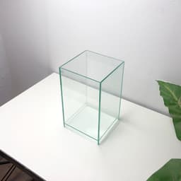 Bể Cá Mini Hình Trụ Đứng 15x15x25cm Nâng Đáy 2cm | RF Aquarium 4