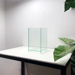 Bể Cá Mini Hình Trụ Đứng 15x15x25cm Nâng Đáy 2cm | RF Aquarium 3
