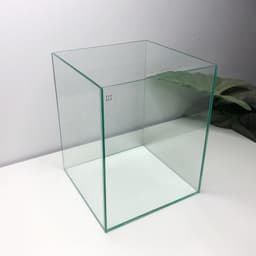 Bể Cá Mini 20x20x25cm Hình Trụ Đứng Mài Vi Tính Dán Dấu Keo | RF Aquarium 7