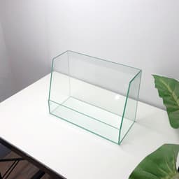 Bể Bán Cạn Mini Kích Thước 30x14x22cm Mài Vi Tính | Trang Trí Bàn Làm Việc Nhỏ Gọn | RF aquarium 3