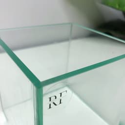 Bể Cá Nhỏ Kích Thước 10x10x10cm Nuôi Cá Betta, Trồng Cây Bán Cạn, Sen Đá | RF Aquarium 6