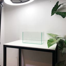 Bể Kính Thuỷ Sinh Mini Kích Thước 30x17x17cm Trang Trí Bàn Làm Việc | RF Aquarium 2