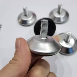 Tăng chân nhựa, đế nhựa tăng chỉnh chiều cao bàn, ghế, tủ, ren vặn 8mm loại tốt. 3