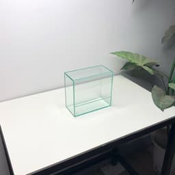 (Update Bản Sillicon Đen) Bể Terrarium Kích Thước 18x9x16cm Mở Cửa Phía Trước 3