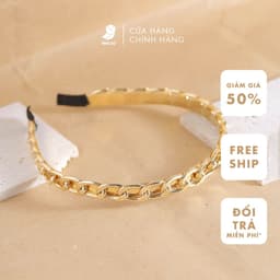 Cài Tóc NHÀ CÚ Mắt Xích Lớn Cá Tính 5655 2