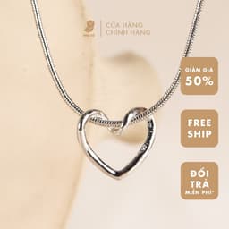 Dây Chuyền Nữ Thép Y Tế Mặt Trái Tim NHÀ CÚ Không Đen Gỉ Phong Cách Phụ Kiện Vòng Cổ Hàn Quốc 6917 6