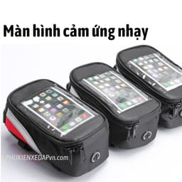 Túi xe đạp thể thao gọn gàng, Túi treo xe đạp dung tích lớn chống nước màn hình càm ứng TN06 4