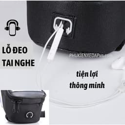 Túi xe đạp thể thao gọn gàng, Túi treo xe đạp dung tích lớn chống nước màn hình càm ứng TN06 6