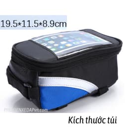 Túi xe đạp thể thao gọn gàng, Túi treo xe đạp dung tích lớn chống nước màn hình càm ứng TN06 3