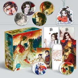 Combo Thiên Quan Tứ Phúc Hoa Thành Tạ Liên nhiều loại hộp quà tặng có huy hiệu vòng tay banner 6