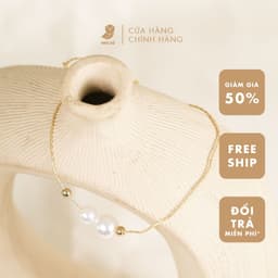 Vòng Tay NHÀ CÚ Dây Mảnh Hạt Ngọc Đính Đá Thanh Lịch 3222 2