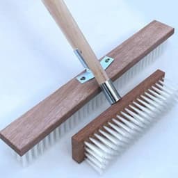 Chổi Chà Sàn Chổi Sợi Cước Cán Dài Chà Sàn Công nghiệp Vệ Sinh Sân Vườn Kích Thước 27cm 30cm 50cm 80cm Dễ Dàng Sử Dụng 9