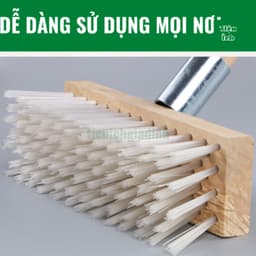 Chổi Chà Sàn Chổi Sợi Cước Cán Dài Chà Sàn Công nghiệp Vệ Sinh Sân Vườn Kích Thước 27cm 30cm 50cm 80cm Dễ Dàng Sử Dụng 6