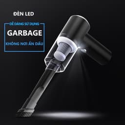 Máy Hút Bụi Mini Cầm Tay Không Dây Sạc Tích Điện - Hút Bụi Cầm Tay Mini Hút Bụi Ô Tô Giường Nệm Tiện Nghi Nhỏ Gọn 6