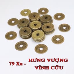 Đồng xu cổ âm dương RỒNG VIỆT - Xu gieo quẻ mang cát tường, thu hút tài lộc, thần tài. 4