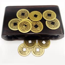 Đồng xu cổ âm dương RỒNG VIỆT - Xu gieo quẻ mang cát tường, thu hút tài lộc, thần tài. 8