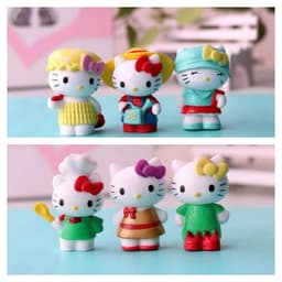 Set 6 mô hình Hello Kitty siêu dể thương 7