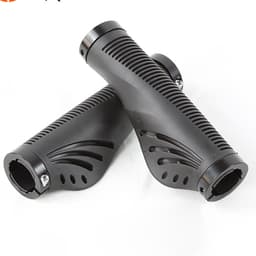 Tay nắm xe đạp thể thao có sừng chống mỏi , trơn tay  [ Tặng Vít và Lục Giác ] - TST 8