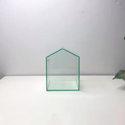 (Update Bản Sillicon Đen) Bể Terrarium Ngôi Nhà Kích Thước 15x15x19cm 4