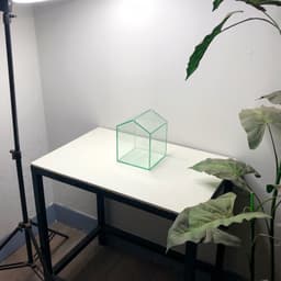 (Update Bản Sillicon Đen) Bể Terrarium Ngôi Nhà Kích Thước 15x15x19cm 2