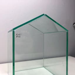 (Update Bản Sillicon Đen) Bể Terrarium Ngôi Nhà Kích Thước 15x15x19cm 7