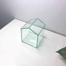 (Update Bản Sillicon Đen) Bể Terrarium Ngôi Nhà Kích Thước 15x15x19cm 8